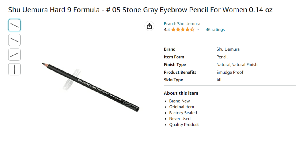 Shu Uemura Eyebrow Pencil