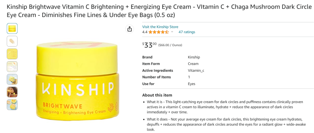 Kinship Eye Cream