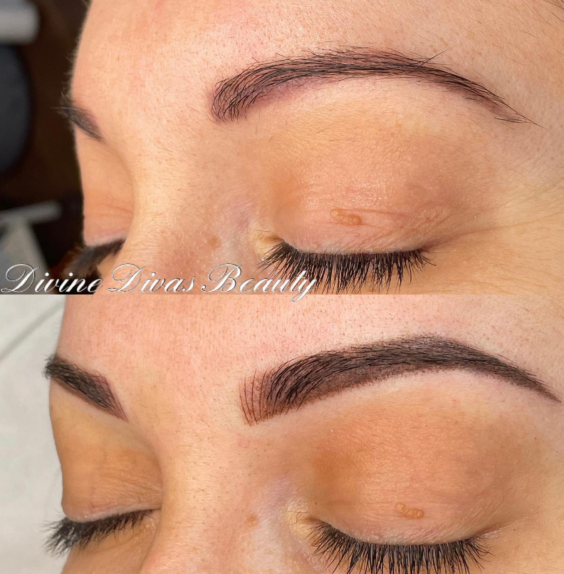 Combination Brows Healing Process The Art Of Patience