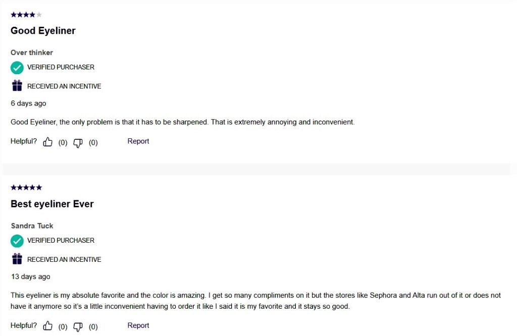 Ratings and Reviews